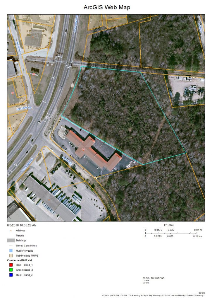 Fayetteville, NC 5.7 Acres Industrial Land For Sale JNB Commercial
